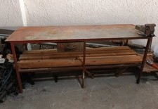 ROBUSTO BANCO DA LAVORO IN FERRO
