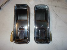 2 X MANIGLIA PORTIERA POSTERIORE DX SX FIAT 132 GL I SERIE 2 X REAR DOOR HANDLE
