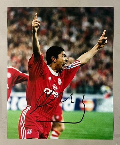 Foto gol giovane elber firmata - gol,