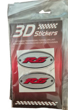 3D STICKERS COPPIA ADESIVI 6x3 -- R6