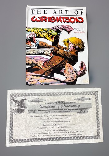 The art wrightson pop up - of, a