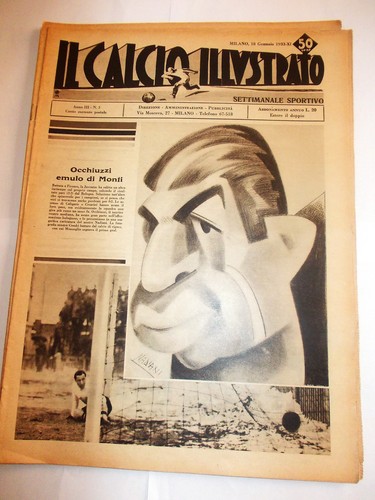 Calcio illustrato 1933 - calcio, 18/1/1933