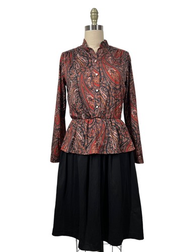 Abito vintage anni - , paisley