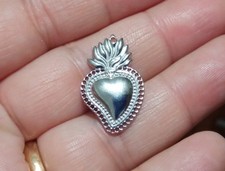 1pz charm ciondoli cuore sacro