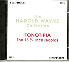 FONOTIPIA 3/4 INCH RECORDS -