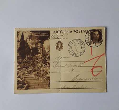 Cartolina postale del - cartolina,