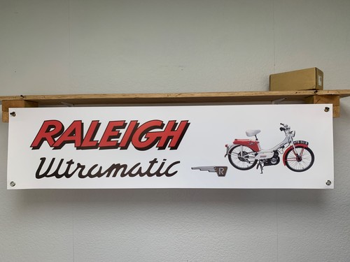 Raleigh ultramatic striscione - raleigh,
