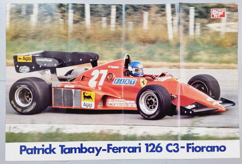 Poster patrick tambay - poster,