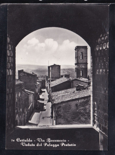 Cartolina certaldo bia - cartolina,