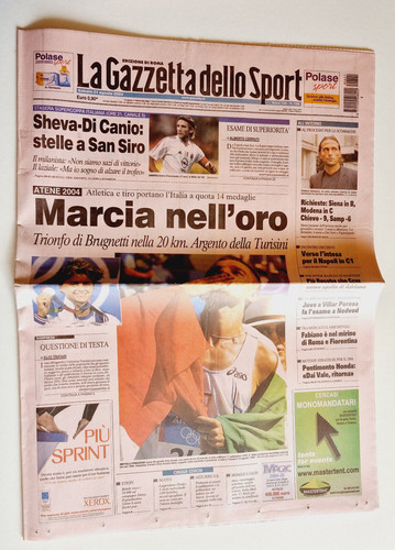 Gazzetta dello sport - gazzetta, 21