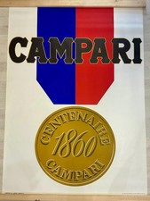 Manifesto pubblicitario originale - Campari anniversario 1860