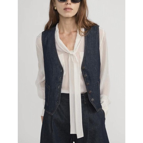 Gilet giacca con chiusura - , a