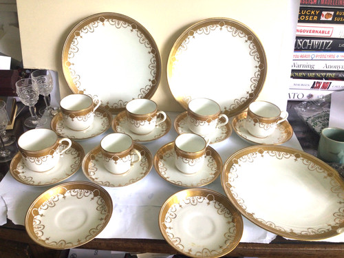 Minton 1866 oro tazze - 1866, ct