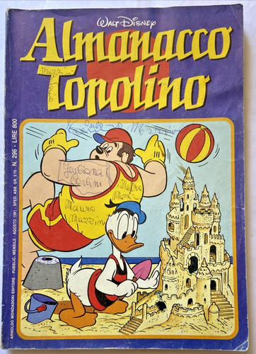 Walt disney almanacco topolino - walt,