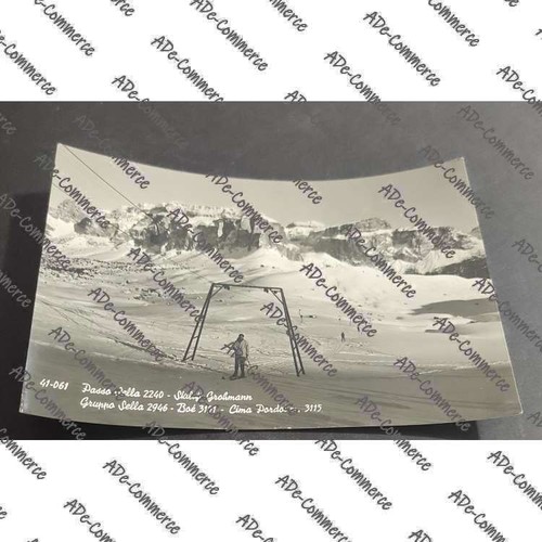 Cartolina passo sella - cartolina,
