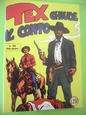 Tex 1/29 Anastatica Tex chiude