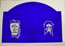 MIMMO PALADINO  "Anacreonte"