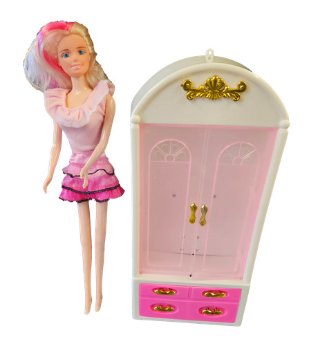 Bambola moda rosa dimensioni