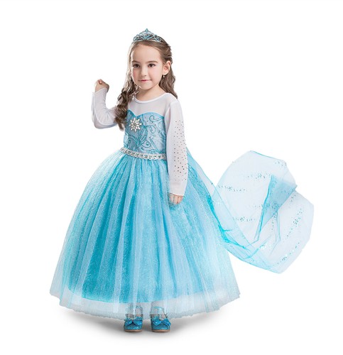 Elsa anna vestito fantasia - elsa,