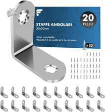 20 Wood Corner Brackets 30x30