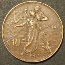 10 CENTESIMI 1911