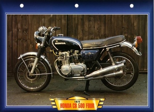Fiche moto honda 500 four - moto,