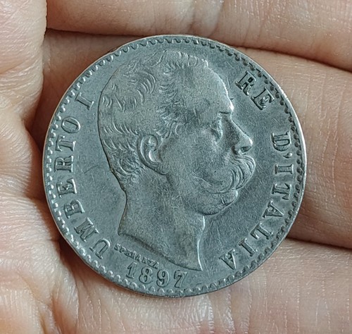 Lire 1897 argento - -,