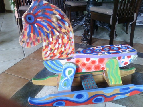 Cavallo dondolo cavallino in - a,