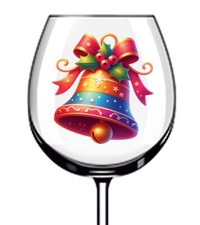 12x Campana di Natale Colorata