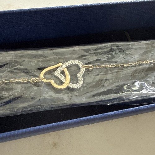 Bracciale cuori cristallo - bracciale,