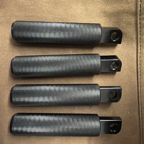 Pedane harley nuove nere - nuove,