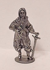 Sorpresine Soldatini kinder metal  Moschettieri 3 - 40mm ferro lucido