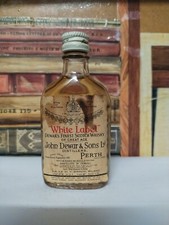Mignon Whisky White Label Dewar's , 4cl 43% Imp. Bianchi