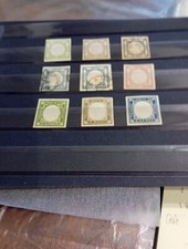 LOTTO DI 9 FRANCOBOLLI VECCHI