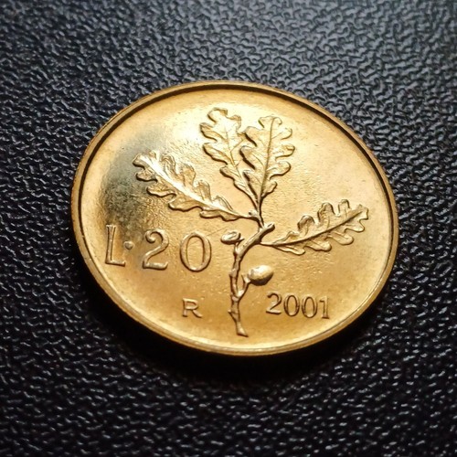 Moneta 2001 italia lire fdc - moneta,