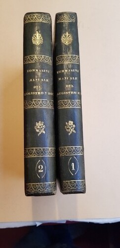 Tommasini manuale del - del, registro