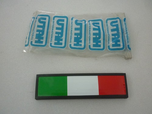 Targhetta plastca adesiva - targhetta, in