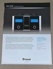 McIntosh MC402 Brochure