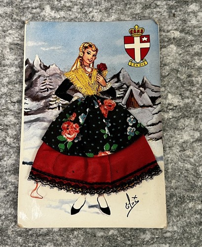 Cartolina costumi regionali - cartolina,