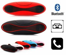 CASSA SPEAKER BLUETOOTH TF USB VIVAVOCE CELLULARE IPOD SMARTPHONE TABLET MINI-X6