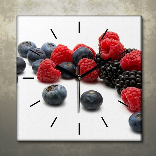 Decorazione tela orologio - tela,