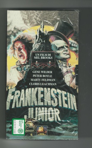 Vhs frankenstein junior gene - vhs,