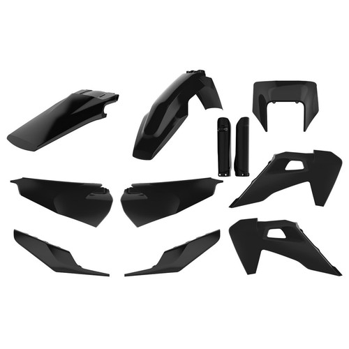 Kit plastiche nero husqvarna - plastiche,