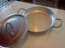 BALLARINI TEGAME PROFESSIONALE SERIE 7000 IN ALLUMINIO + COPERCHIO