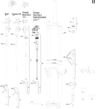 Forcella ammortizzata RockShox