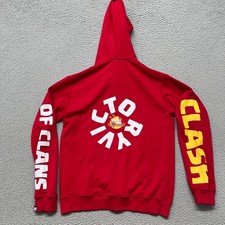Felpa con cappuccio clash - felpa,