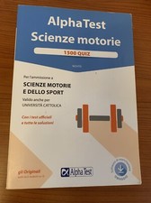 Libro Alpha test per il test di ingresso a scienze motorie 1500 quiz
