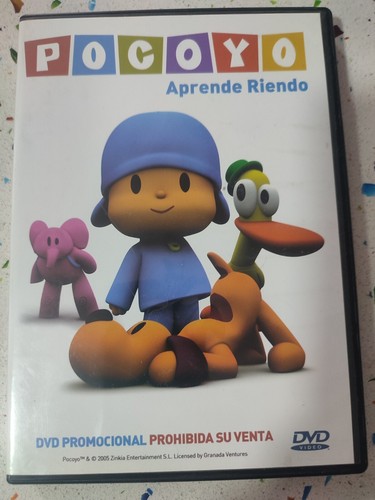 Pocoyo dvd impara ridendo - dvd,