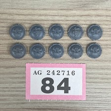 X 10 Scudi Dwarf Warhammer