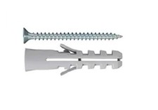 100 tasselli da muro ⌀ 6 mm